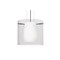 Besa Lighting Pahu 12 Cable Pendant, Clear/Opal, Bronze Finish, 1x100W Incandescent 1KG-C18407-BR - alternate 1